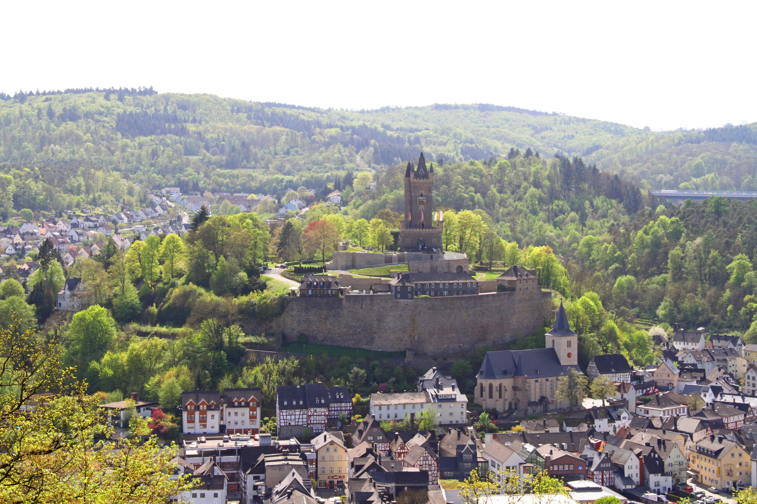 Slot Dillenburg met de Wilhelmsturm. 